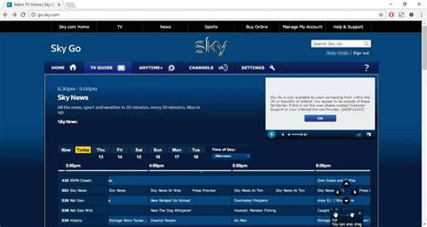 sky go no video audio.